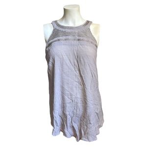 Light Grey Tank Top with Studs, Size XL